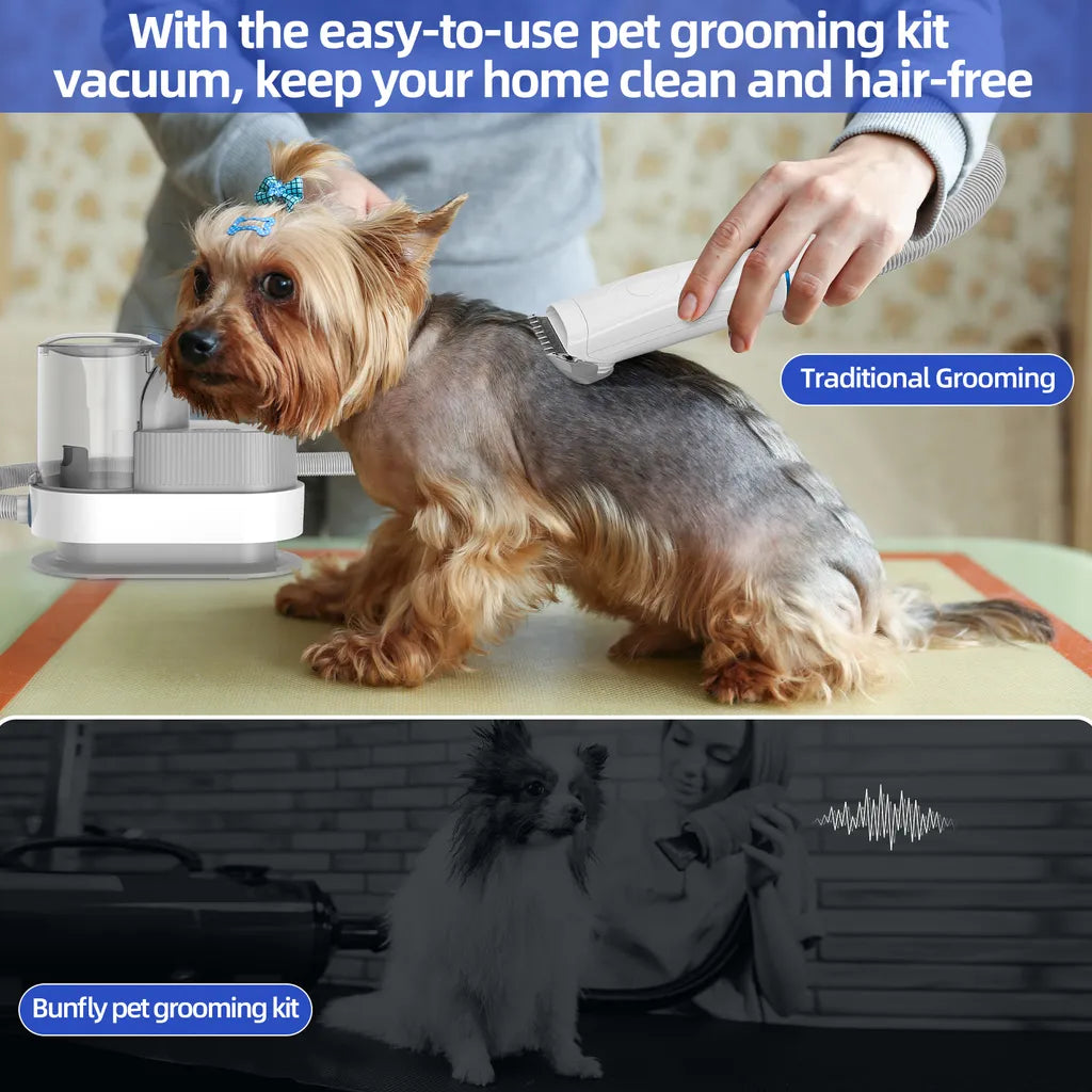 Dog Grooming Vacuum Tool Kit